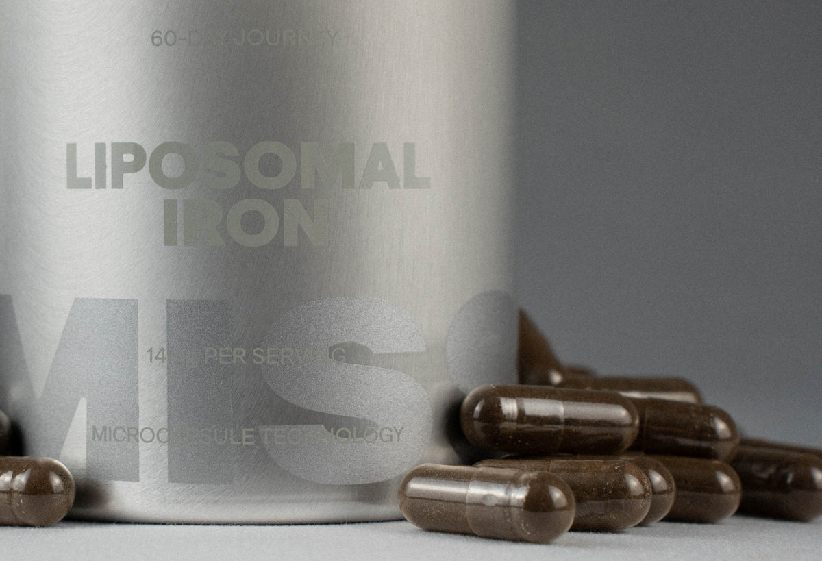 Nuestro <strong>Hierro liposomado</strong> apoya la producción de energía, combate el cansancio diario y ofrece una máxima absorción sin molestias digestivas.